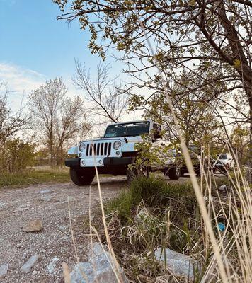 A cool photo I took of my Jeep wrangler!