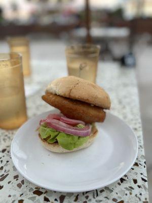 Fish sandwich