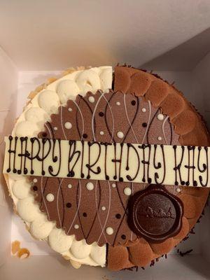 Duo Mousse Birthday Cake