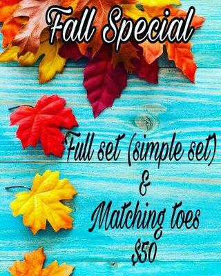 Fall special for Liliana