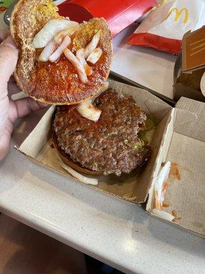 Quarter Pounder WITHOUT CHEESE.