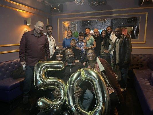 Celebrating a 50th Birthday