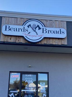 Entrance to Beards and Broads