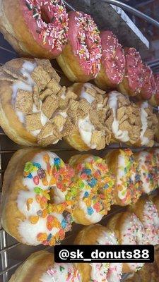 Cereal donuts