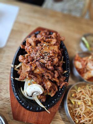 Spicy pork