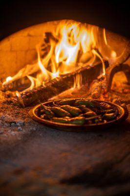 woodfire roasted veggies