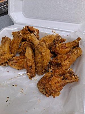 Cajun Lemon Pepper wings to satisfy my craving!