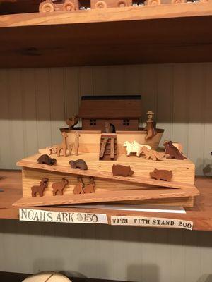 Wooden Noah's ark