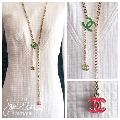 Chanel gold & multi necklace - perfect colors for spring/summer