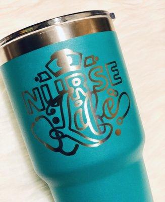 32 oz. customized tumbler