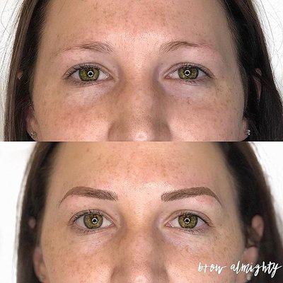 Microblading- Before and After