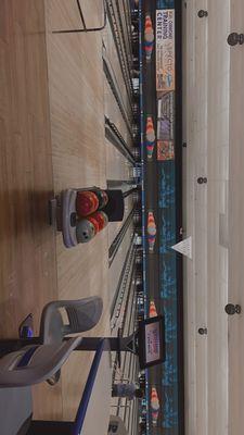 Bowling area