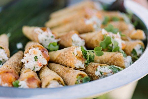 Crab cones...so good! Photos Courtesy of Ginny Silver at Retrospect Images