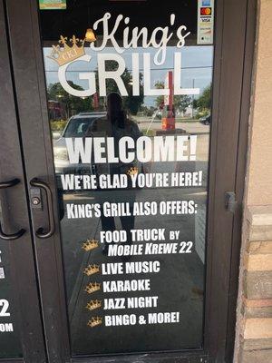 Welcome to King's Grill