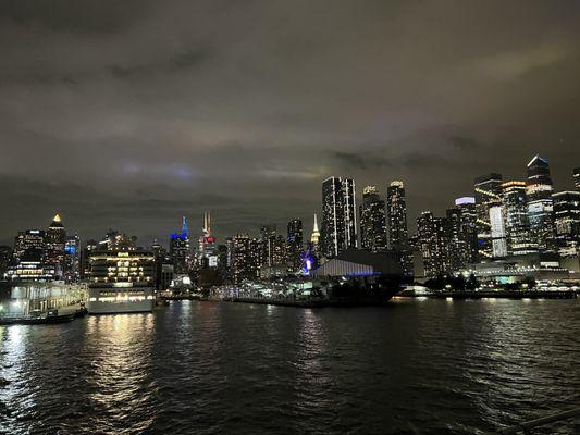 The NYC Harbor!