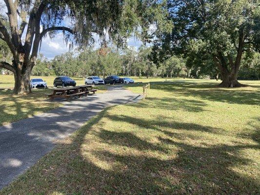 Withlacoochee Trailhead Parking at Ferris Groves.