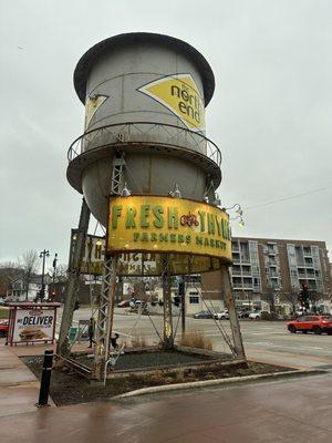 The fresh thyme water tower