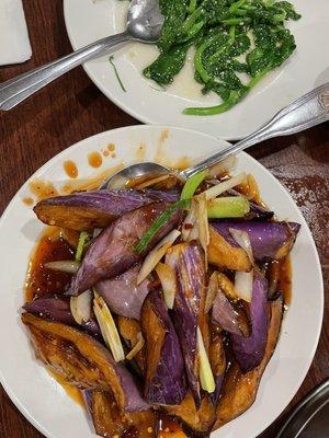 Eggplant with Garlic Sauce