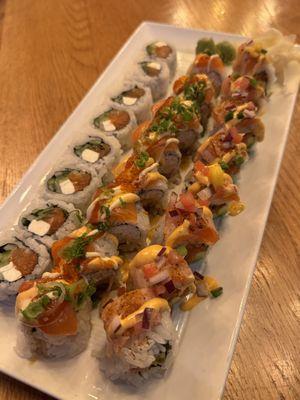 Philly Roll & Sunset Roll