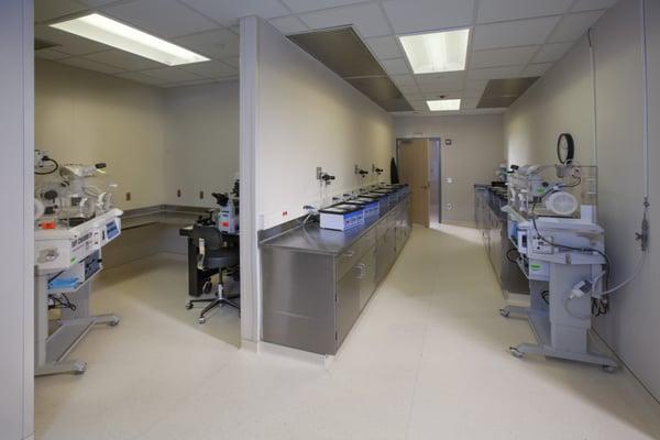 IVF laboratory at the Naperville Fertility Center