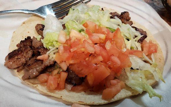 Beef Fajita Taco