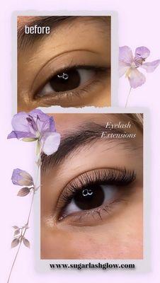 Eyelash extensions