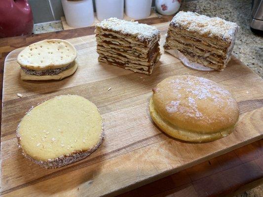 Decadent desserts! Alfajores were a fav but all were excellent!