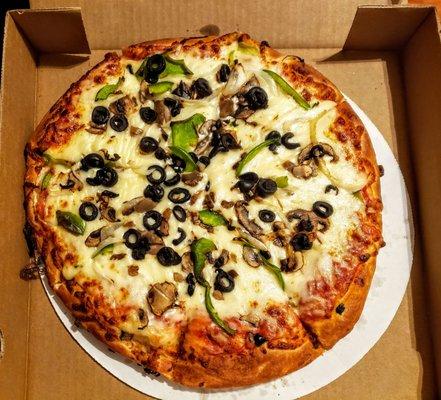 Vegetarian Pizza from Mancino's Adrian