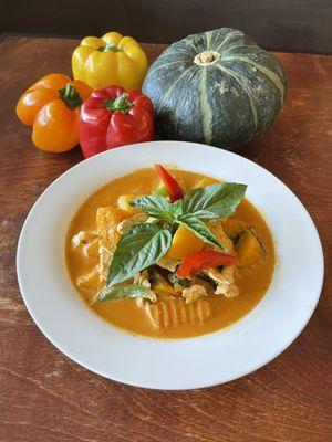 Pumpkin curry