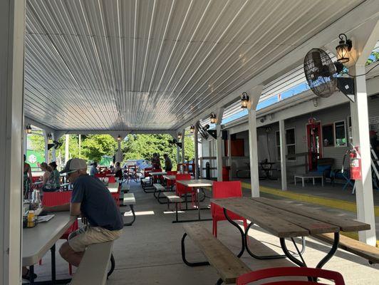 Awesome patio with plenty of seating!