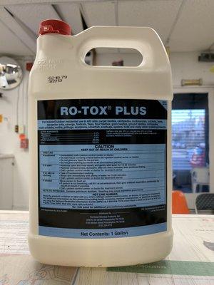 The strongest bug killer you can buy!  Come get a bottle of ROTOX-Plus and say goodbye to your bugs!