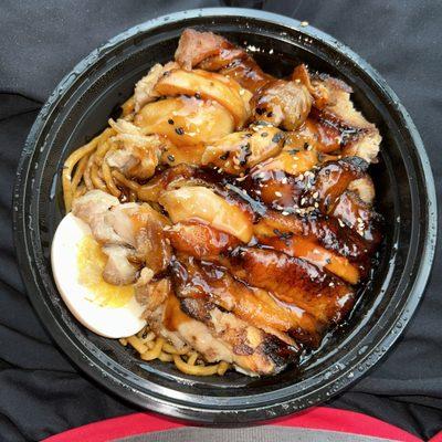 Teriyaki Chicken Lo Mein bowl