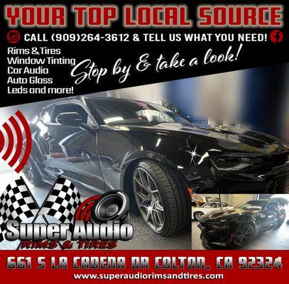 Super Audio Rims and Tires Lowest Prices Around!