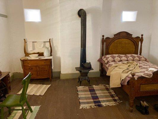 Period furnishings in the main house