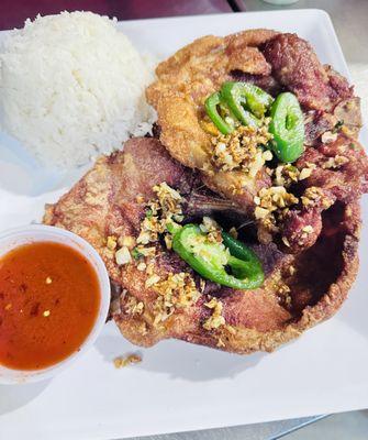 Fried pork chop