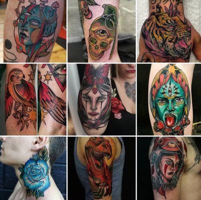 Guest artist @sinercaballero straight from London 9/9-9/15, book your spots.