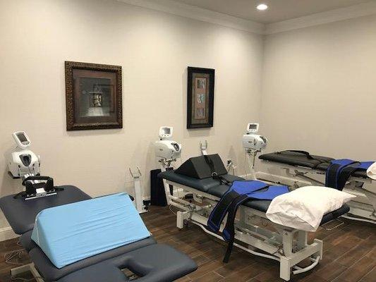 Our non surgical decompression room