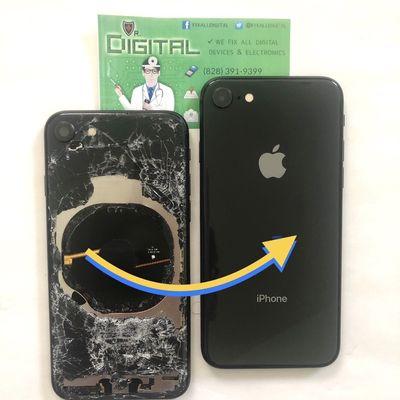 iPhone Smartphone Back cover back glass housing repair services and solutions!