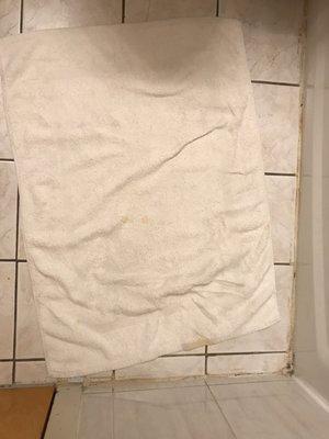 More dirty towels. And mold