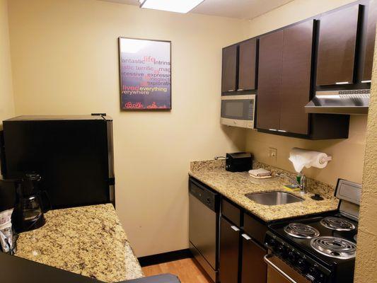 Kitchen in Our Suite at TownePlace Suites Keystone