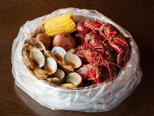 Crawfish & Baby Clam Combo