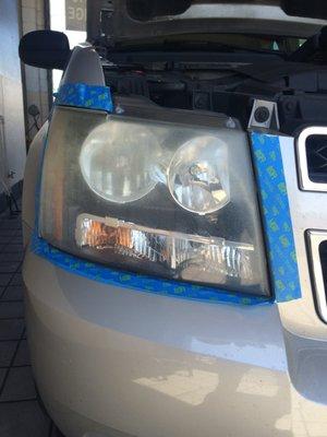 Did you know that Grease Monkey can restore your car's headlights to looking like new. Stop by and see what it's all about!