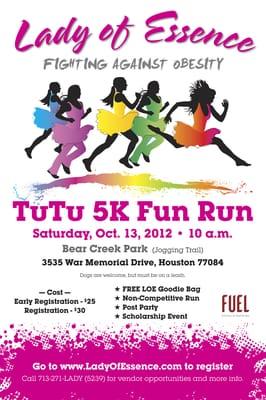 TuTu 5K Fun Run on Oct. 12, 2012