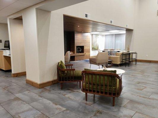 Lobby Seating Area at Fairfield Inn Asheville Outlets