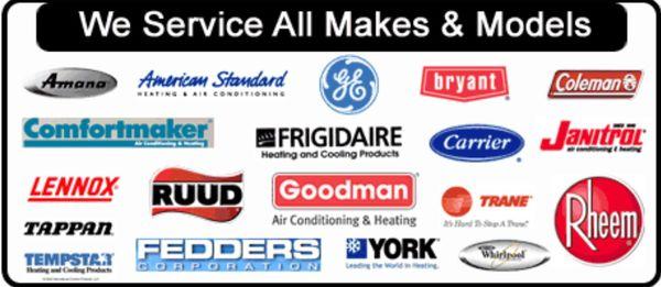 We can confirm over the phone if your AC is still under manufacturer's warranty.   We can do warranty work for all brands.