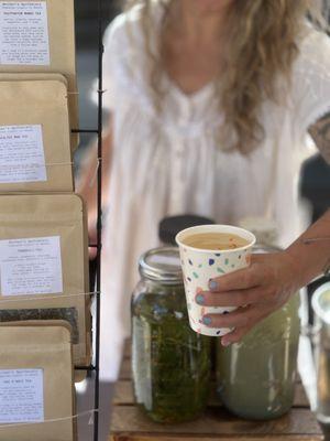 Mother's Apothecary  Lemon balm calendula tea