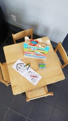 Speaking of little ones, we've got toys and kids packs to keep them busy while you relax with a cup of coffee.