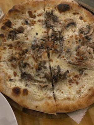 Mushroom pizza