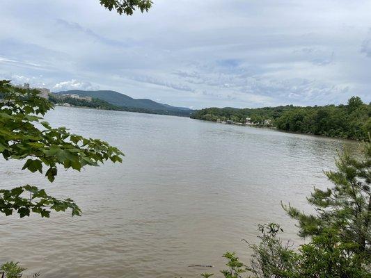 Nice view of the lake.