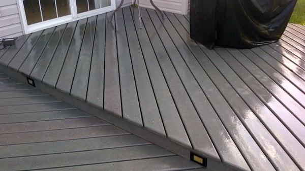 deck after